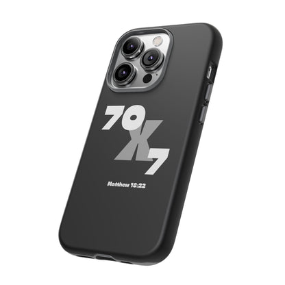 Seventy x Seven Black Phone Case