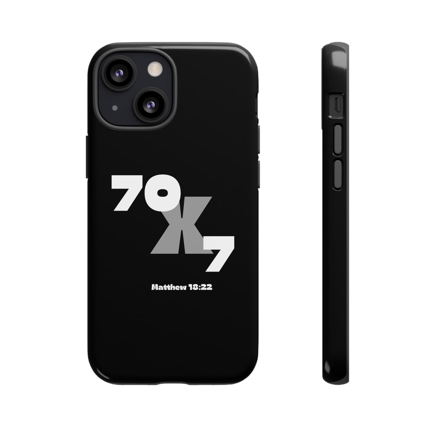 Seventy x Seven Black Phone Case