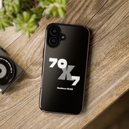 Seventy x Seven Black Phone Case