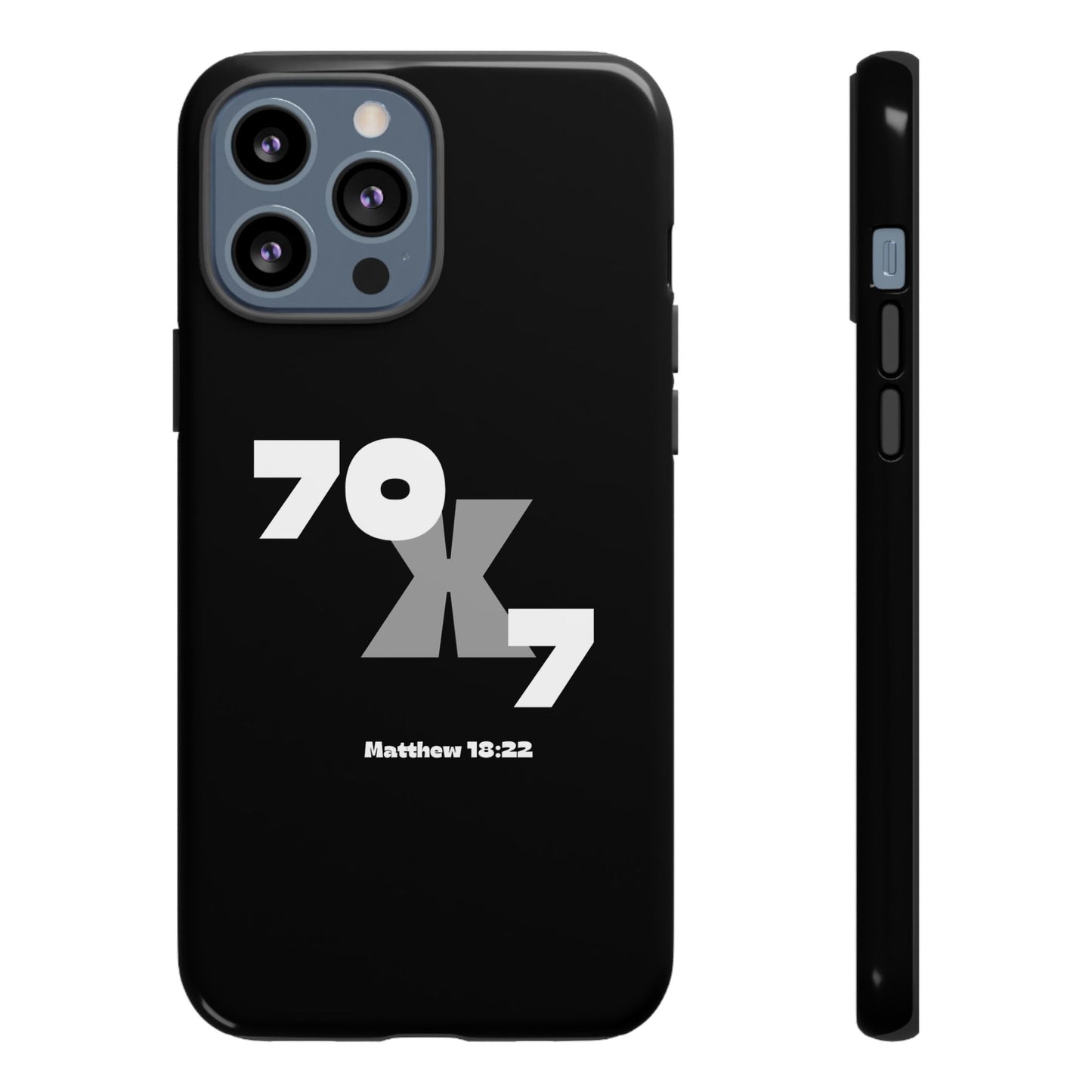 Seventy x Seven Black Phone Case