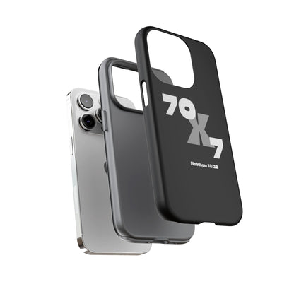 Seventy x Seven Black Phone Case