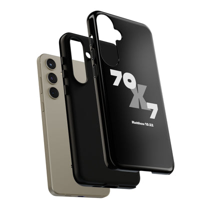 Seventy x Seven Black Phone Case