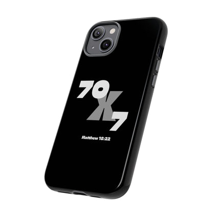 Seventy x Seven Black Phone Case