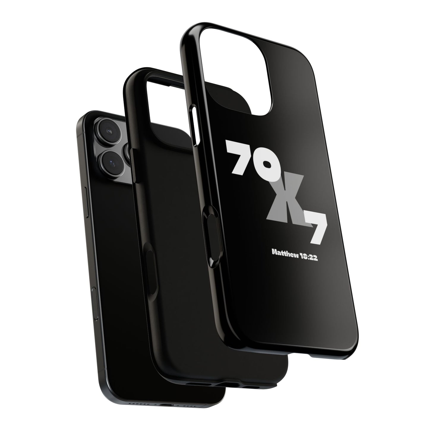 Seventy x Seven Black Phone Case