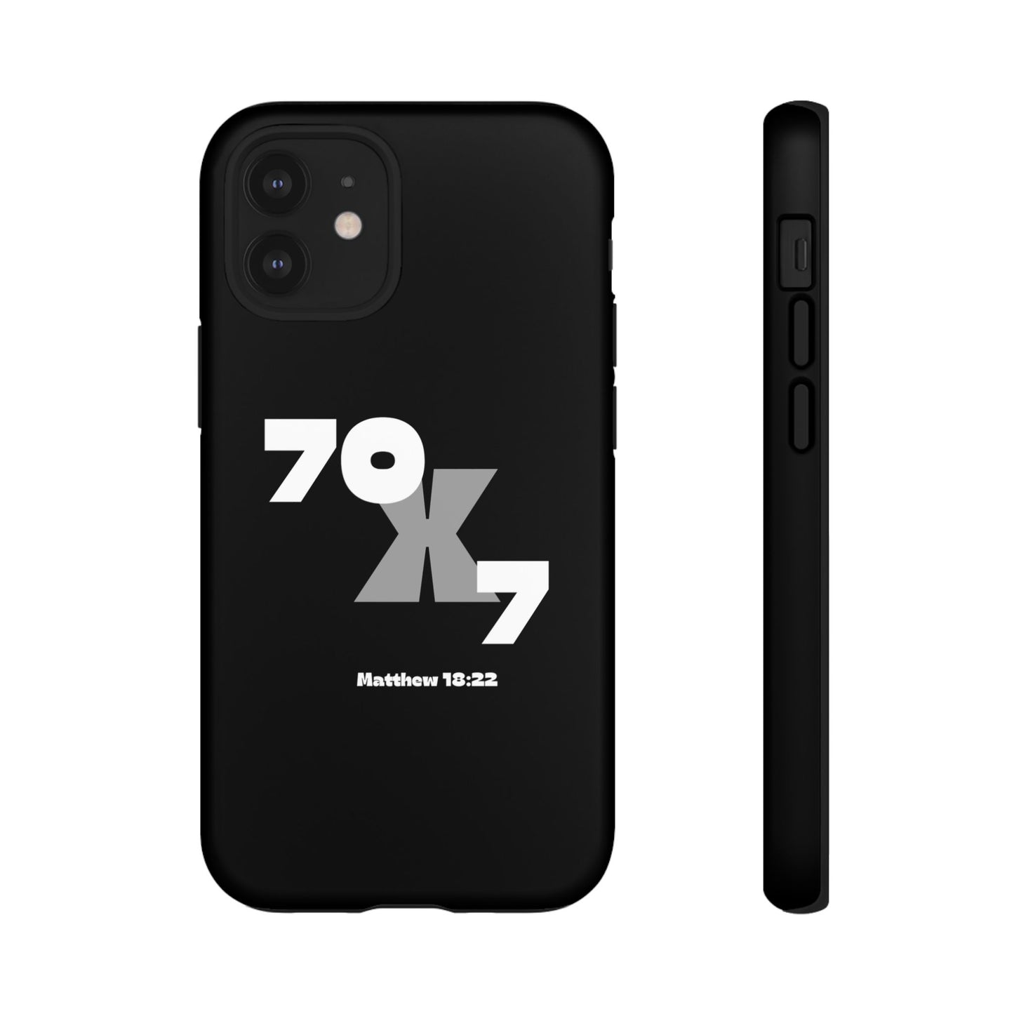 Seventy x Seven Black Phone Case