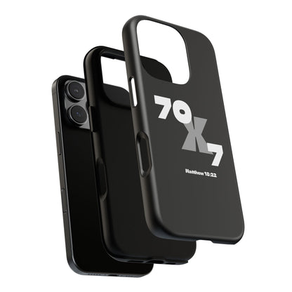 Seventy x Seven Black Phone Case