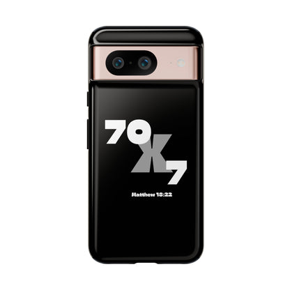 Seventy x Seven Black Phone Case