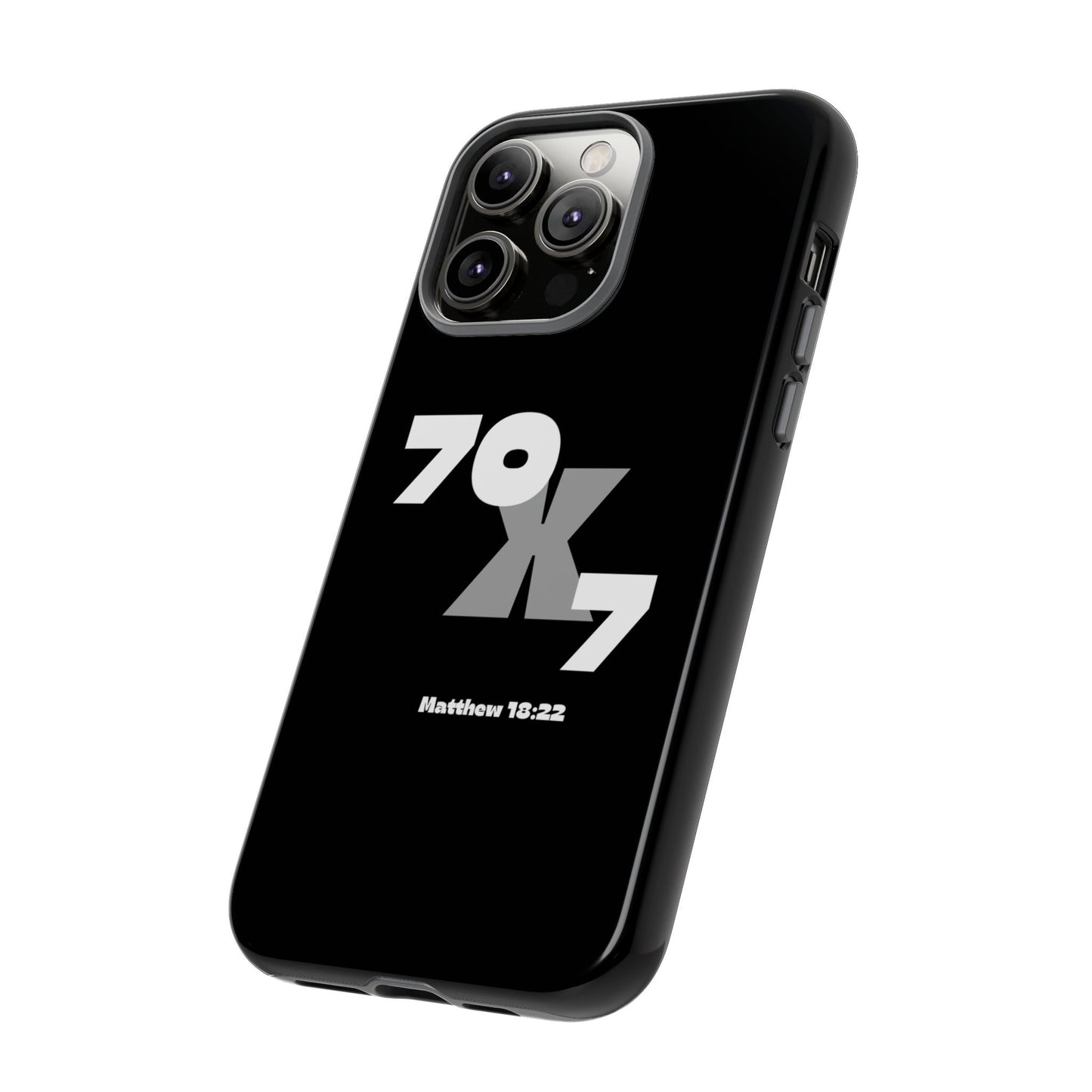 Seventy x Seven Black Phone Case