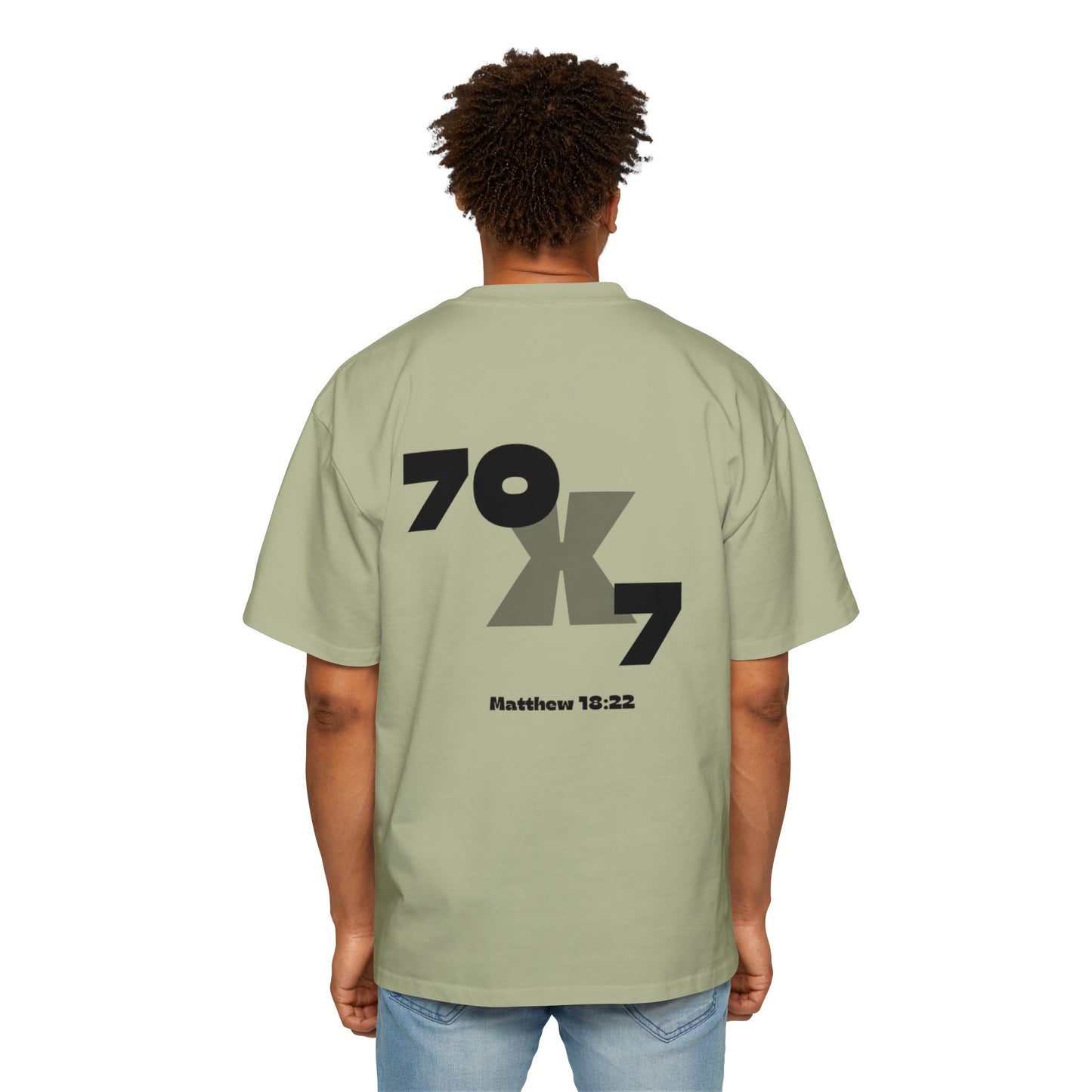 Seventy x Seven Men's Heavy Oversized Tee