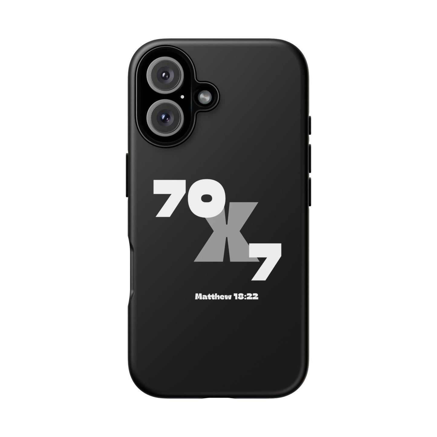 Seventy x Seven Black Phone Case